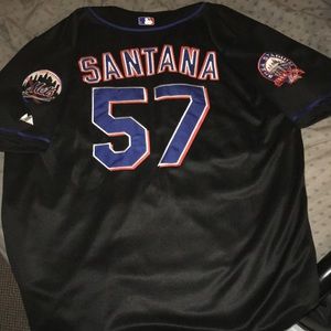 Vintage New York Mets jersey.johan Santana #57,authentic Shea stadium 1964-2008